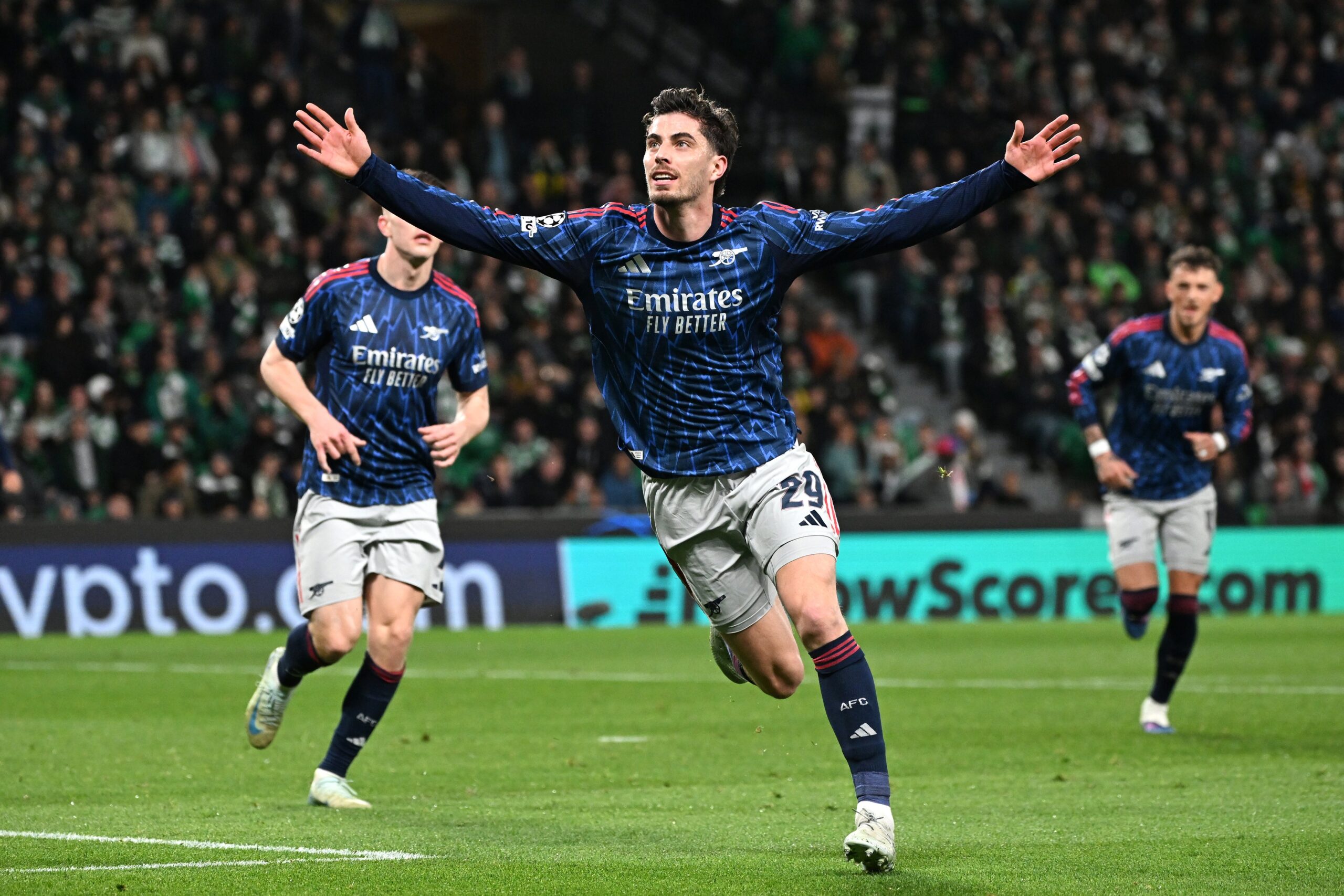 Sporting Arsenal 0 1 | Englezii au dat lovitura în minutul 90+1 și au prima șansă la calificare