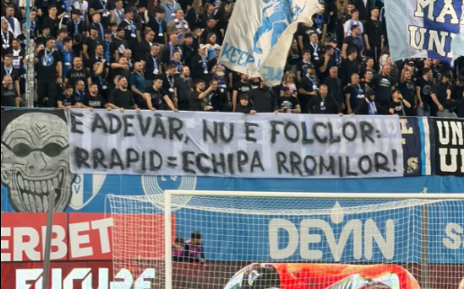 Victor Angelescu cere măsuri după bannerele rasiste de la Craiova Rapid! ”Legislație care duce la pușcărie”
