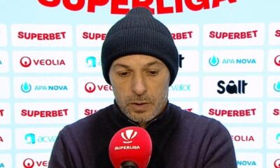 Bogdan Andone și a găsit cu greu cuvintele, după ce FC Argeș a pierdut în prelungiri cu U Cluj: ”E frustrant”