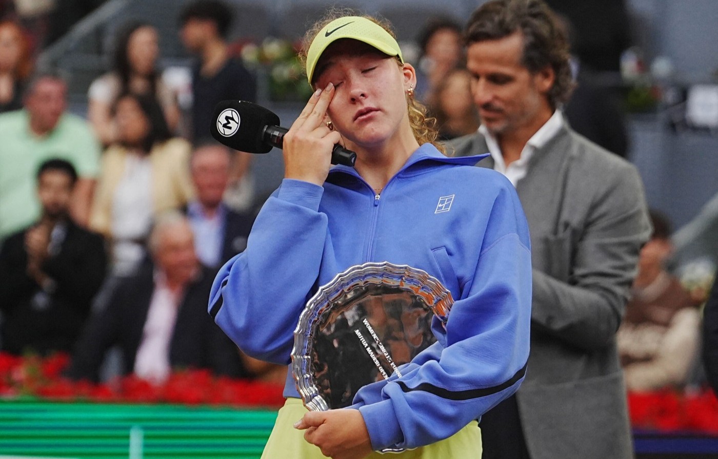 Două din două! Rusoaica Mirra Andreeva a mai pierdut o finală la Madrid, a doua zi după ce a plâns în hohote