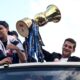 Imagini fabuloase din autocar! Chivu și a pus casca înapoi și a sărbătorit eventul câștigat cu Inter