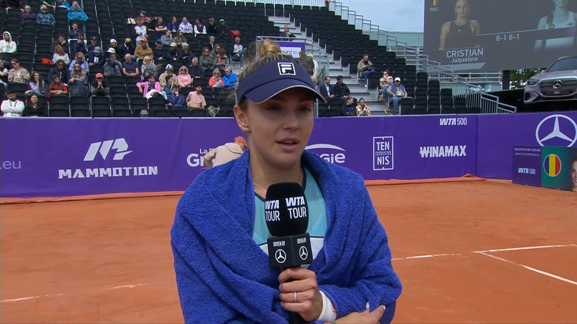 Jaqueline Cristian Daria Kasatkina LIVE VIDEO 13:40, Digi Sport 2 | Luptă pentru semifinale la WTA Strasbourg