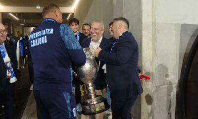 Mihai Rotaru nu s a uitat la bani! Primă uriașă pentru jucătorii de la Craiova, după câștigarea Cupei României