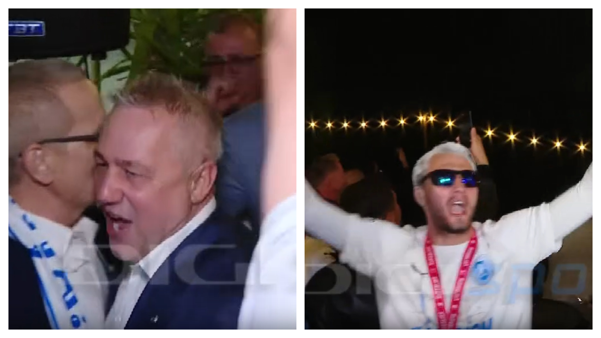 Show ul oltenilor a continuat și după miezul nopții! Rotaru, alături de fotbaliștii Craiovei + Cine s a vopsit alb
