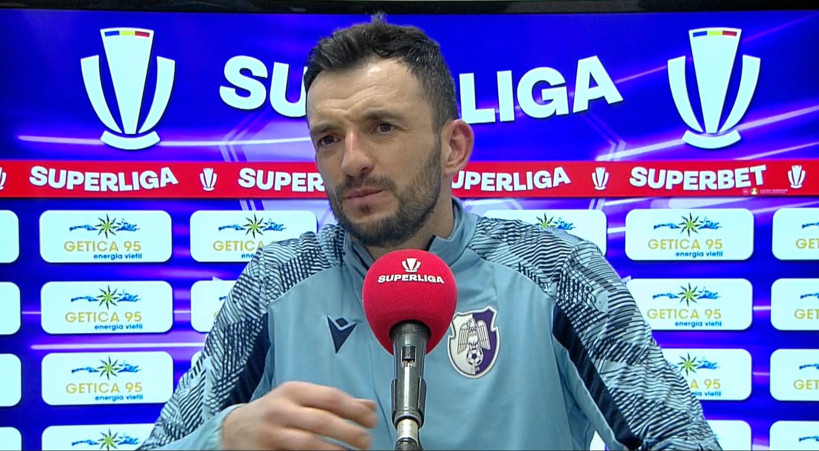 Straton, ”scut” în jurul lui Matos, după penalty ul ratat la ultima fază în Argeș Rapid: ”Chiar nu are rost”