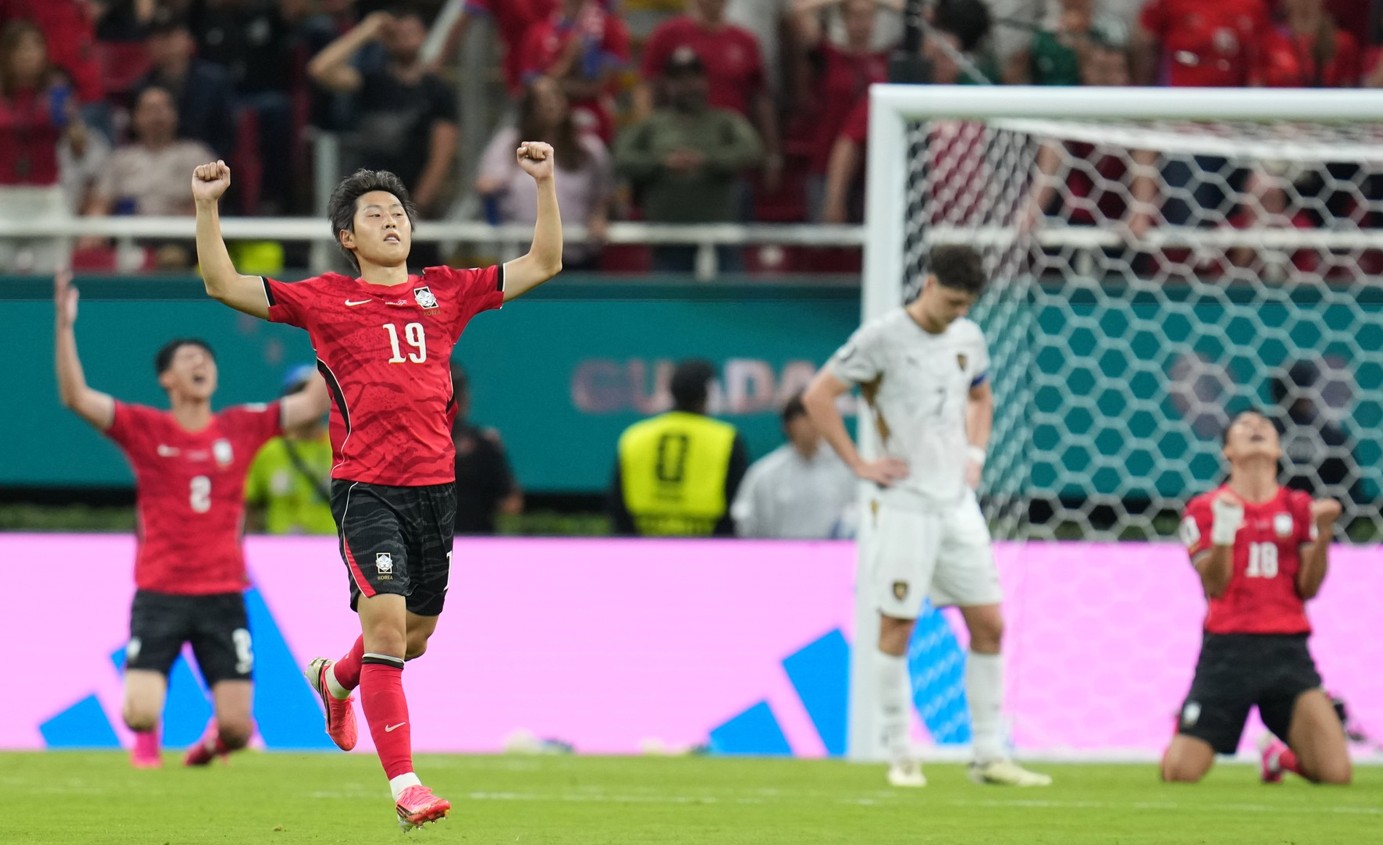 Borna impresionantă atinsă de Coreea de Sud, după ce a reușit ”remontada” cu Cehia la Mondial!