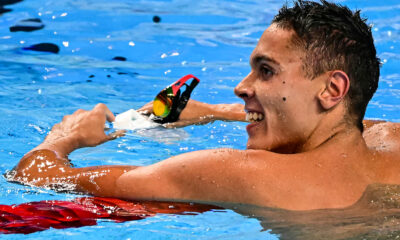 Calificare! David Popovici, în finala probei de 100m liber la Trofeul Settecolli! Nu a avut adversar în calificări