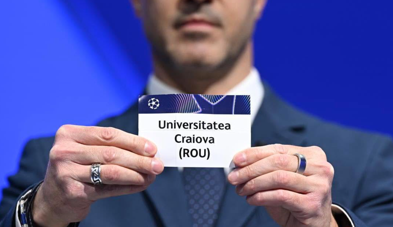 Când joacă Universitatea Craiova în turul 1 preliminar din Champions League