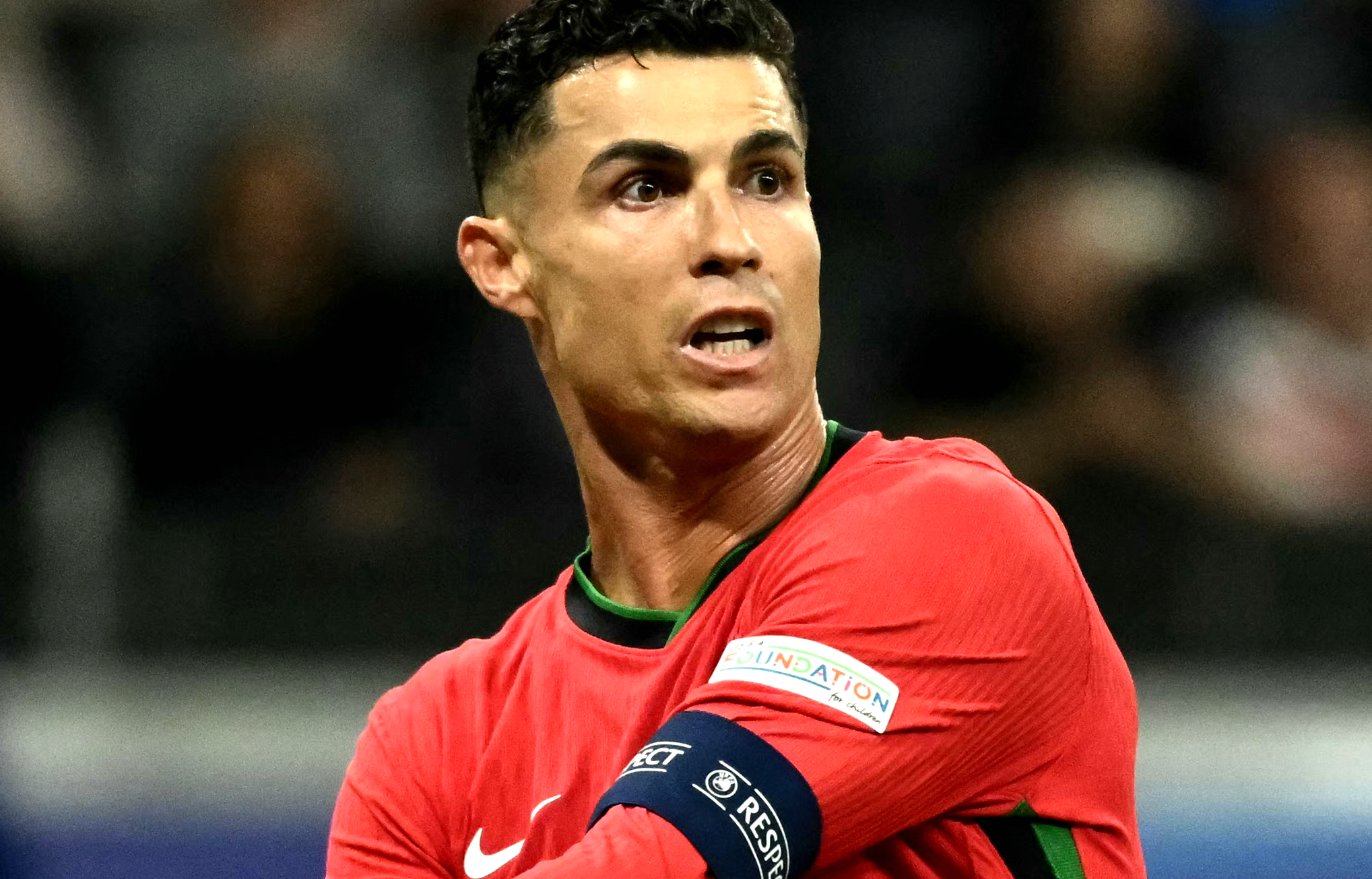Cristiano Ronaldo a scris două cuvinte, imediat după Columbia Portugalia 0