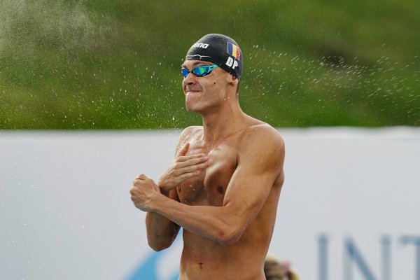 David Popovici, aur și record la Settecolli! Românul a dominat finala de 100 metri liber