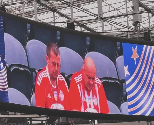 De nicăieri! Un patron din SuperLigă a apărut pe tabela stadionului, la meciul Elveția Bosnia de la Mondial