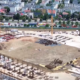 Prinde contur! Imagini noi cu stadionul "verde" din România