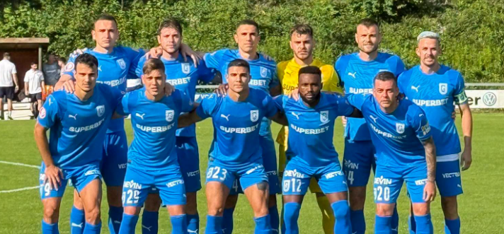 Universitatea Craiova, remiză cu o echipă ”de Champions League”