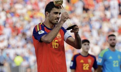 A explicat de ce i a acordat lui Rodri trofeul de ”Jucătorul Turneului” la Cupa Mondială