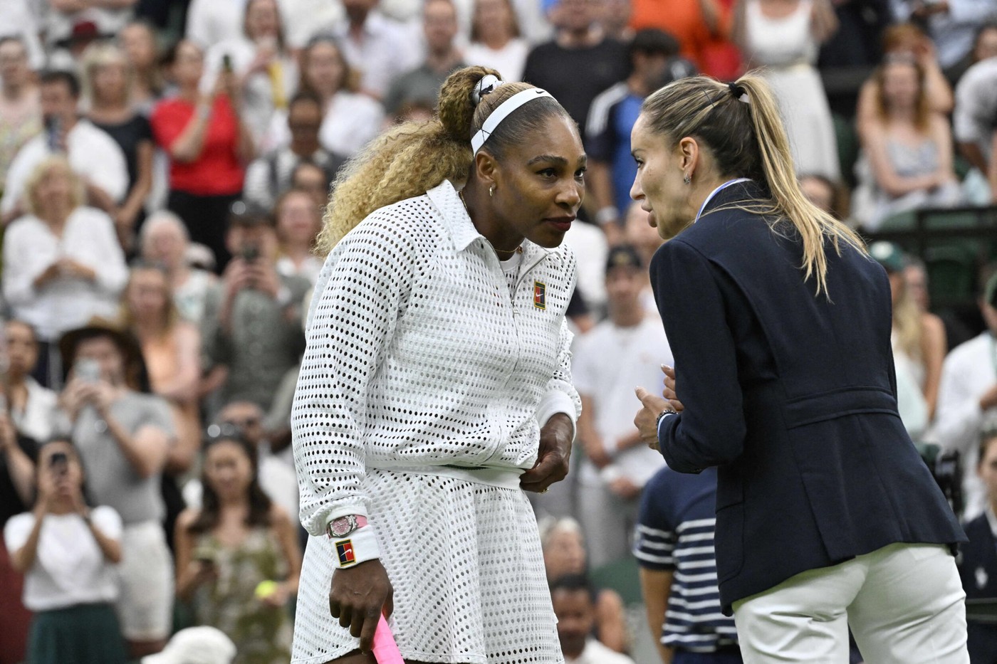Francezii, siderați de gestul făcut de Serena Williams la Wimbledon