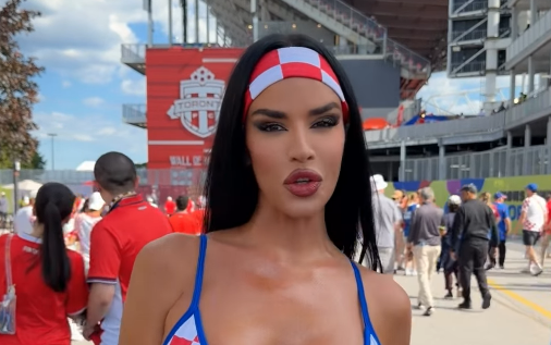 Ivana Knoll, din nou în centrul atenției la Mondial! Cine este fotbalistul care i a "furat" inima