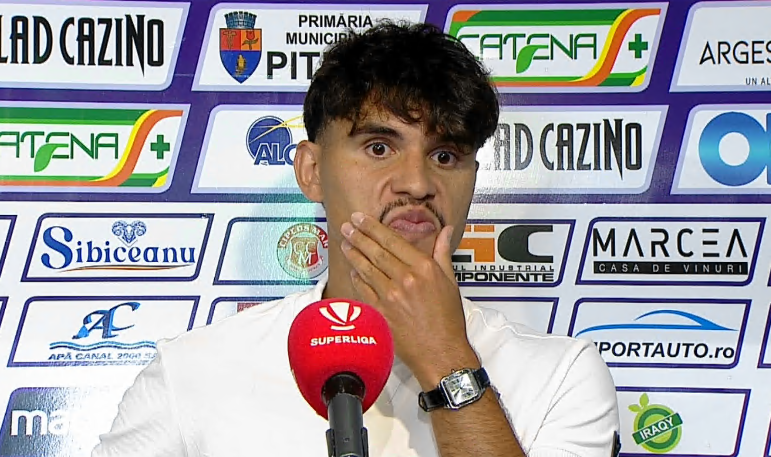 Ricardo Matos și a asumat vina, după eliminarea din FC Argeș Petrolul: "Poate nu merit așa colegi"