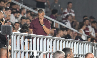 Bizar! Ce au făcut suporterii Rapidului, după ce Daniel Pancu, eliminat în timpul derby ului cu Dinamo, a urcat în tribune