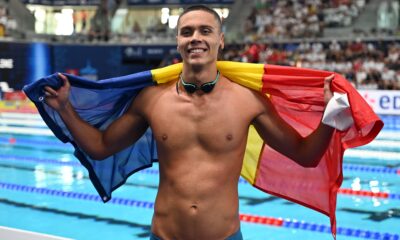 Ce le a spus David Popovici francezilor, la câteva minute după ce a câștigat aurul de o manieră neverosimilă la CE