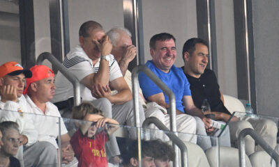 Cu cine s a întreținut Gică Hagi la meciul FCSB ului cu FC Botoșani: nici Dan Petrescu n a ratat partida