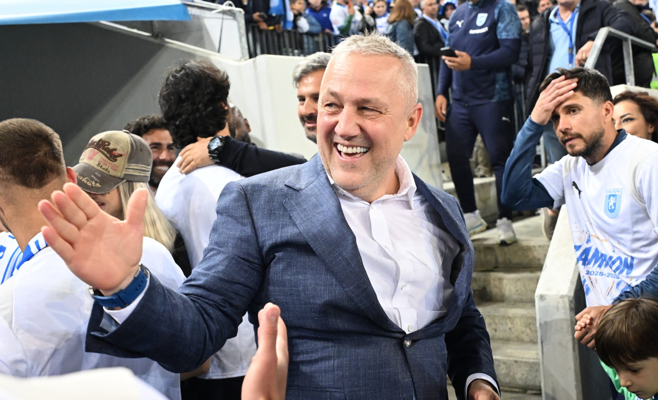 Întrebat cu cine se bate Universitatea Craiova pentru un nou titlu, Mihai Rotaru a rostit un singur nume
