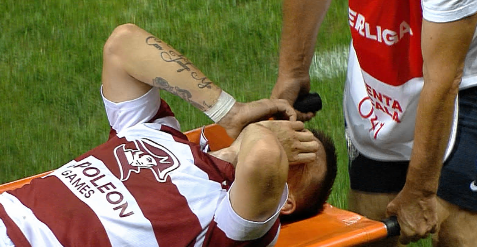 Lovitură uriașă pentru Rapid: OUT tot sezonul