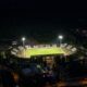 Nocturna de la Petroșani a fost montată pe pista de atletism! Explicațiile constructorului