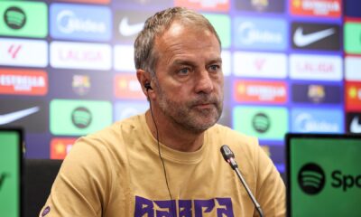 OUT! Hansi Flick i a zis în față unui jucător de la Barcelona: ”Mai bine stai acasă”