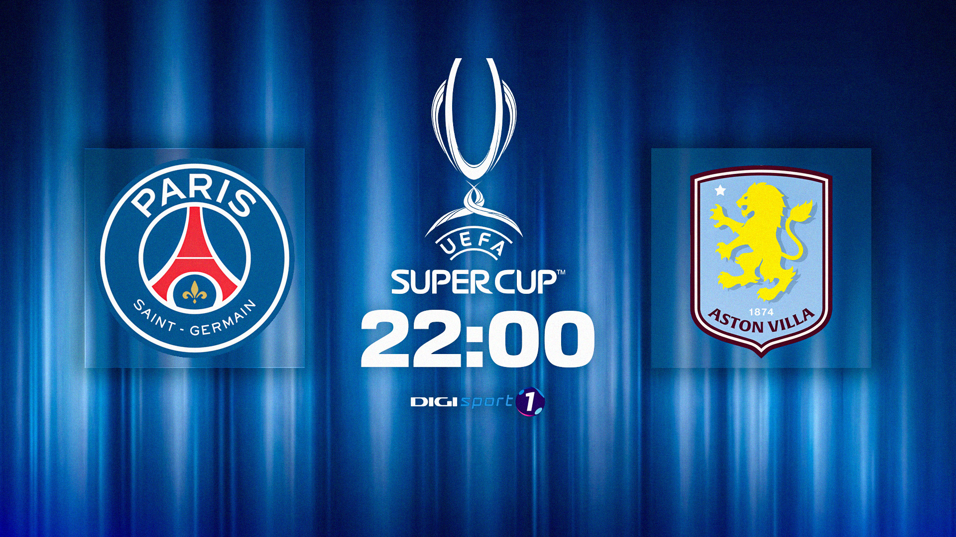 PSG Aston Villa, LIVE VIDEO, ora 22:00, Digi Sport