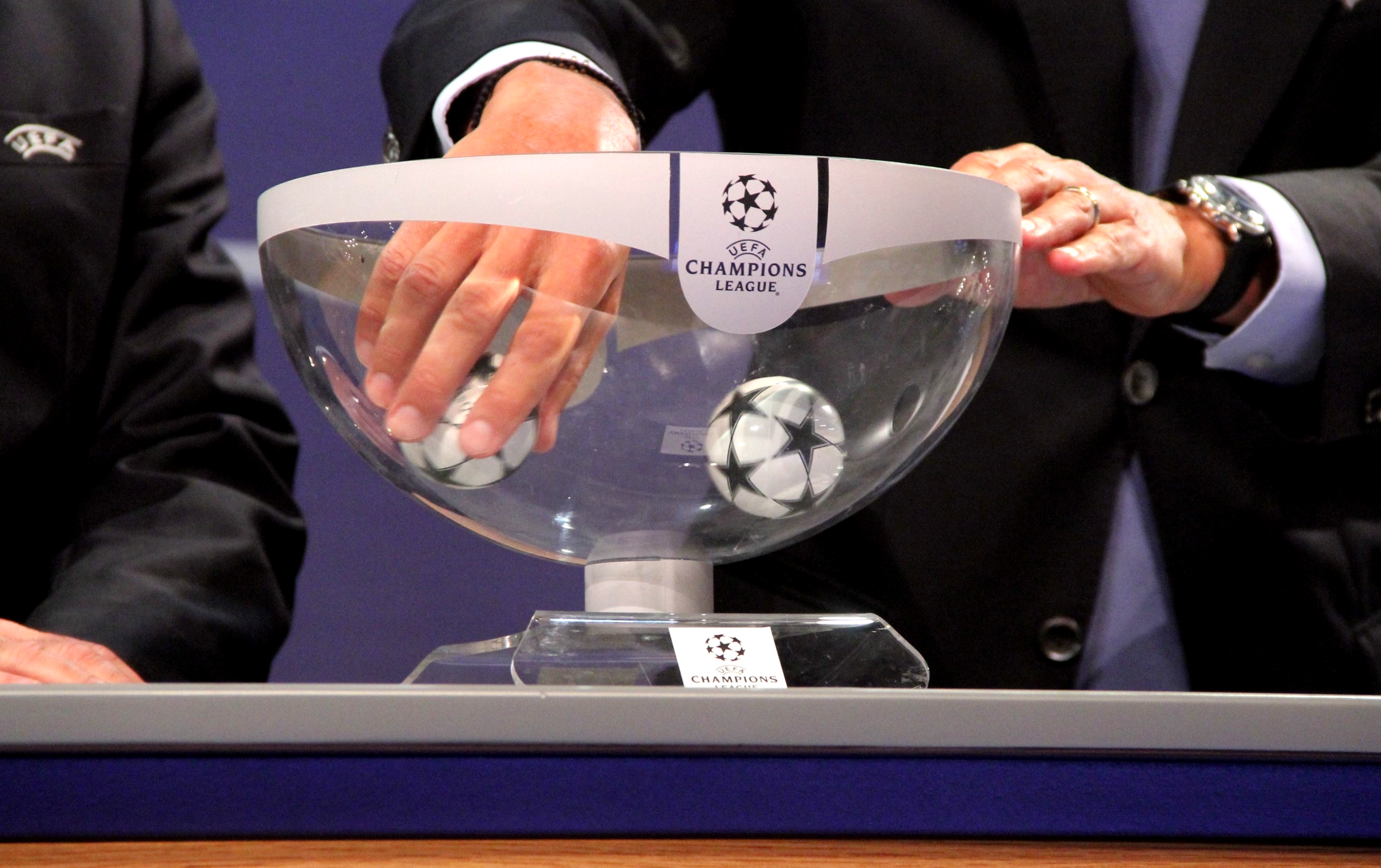 Tragerea la sorți UEFA Champions League, ACUM, DGS