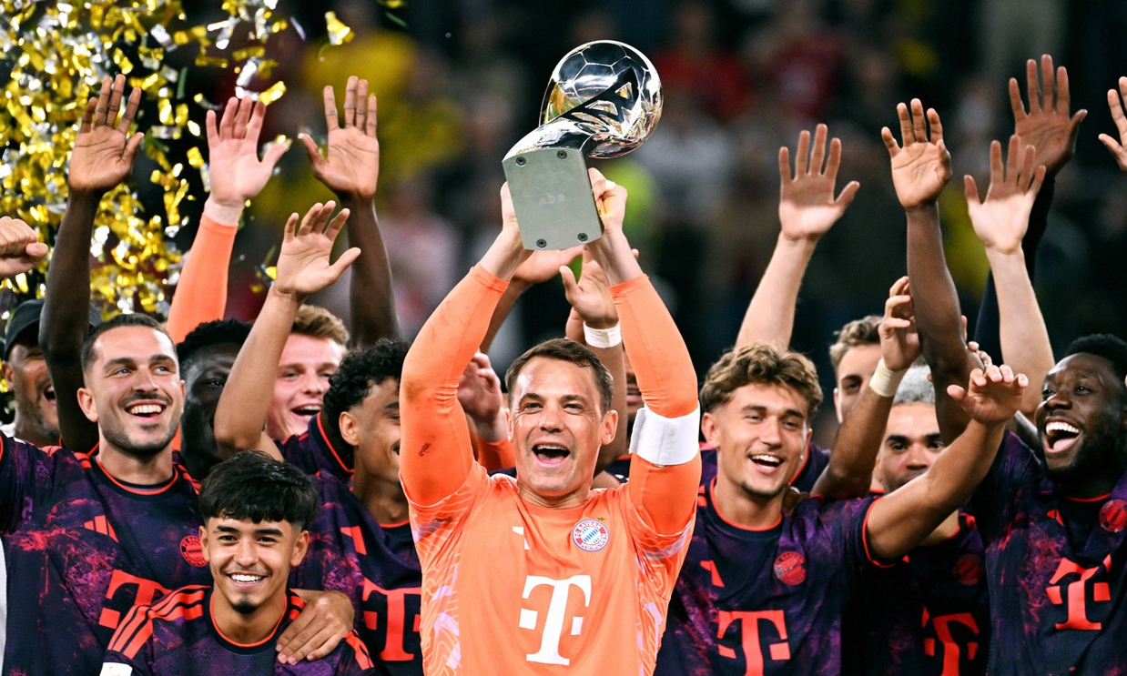 Unic! Manuel Neuer a intrat definitiv în istorie, după ce a luat Supercupa Germaniei cu Bayern