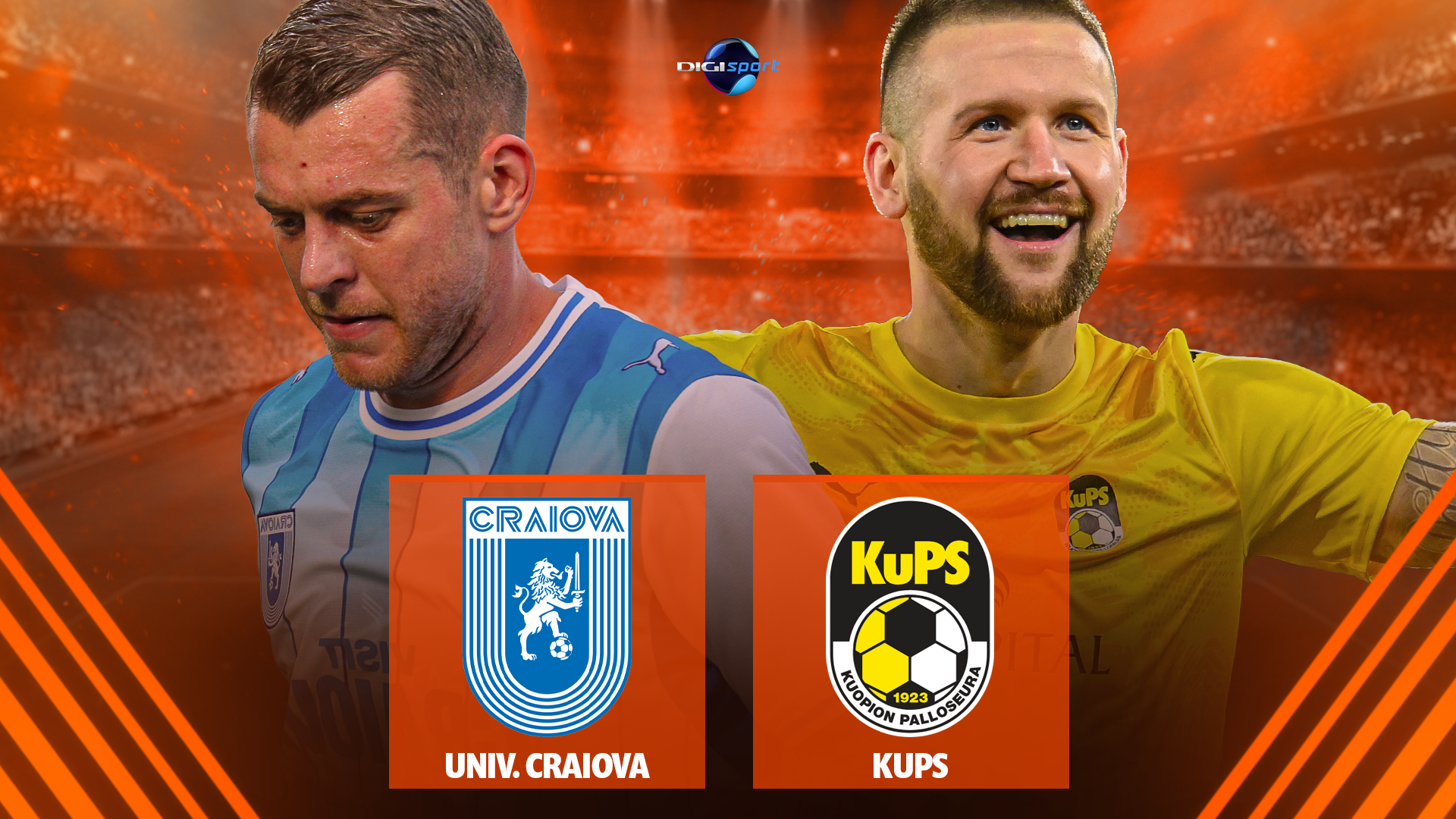 Universitatea Craiova KuPS, Live Video, 20:00, pe Digi Sport