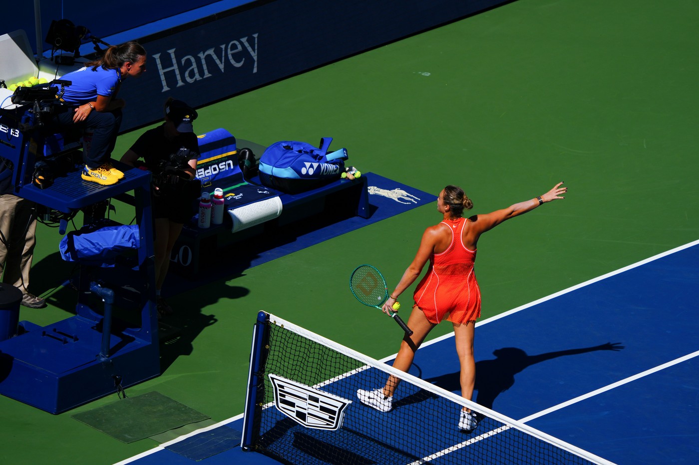 Aryna Sabalenka a oprit meciul de la US Open din cauza mirosului și s a dus la arbitru