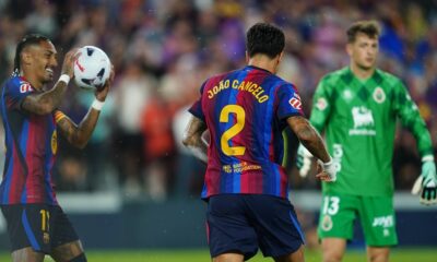 Barcelona n a avut milă de Santander: 9 goluri pe Camp Nou! Hat trick Raphinha