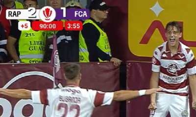 Ce nebunie! Andrei Șucu, GOL în minutul 90+4 din Rapid FC Argeș! Dan și Diana Șucu, în delir