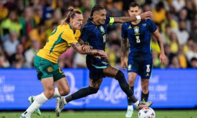 Emoții pentru Barcelona! Raphinha a ieșit accidentat din victoria 4 2 a Braziliei cu Australia