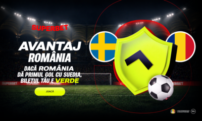 (P) Ofertă marca Superbet la Suedia România: "tricolorii" deschid scorul, pariul pe victorie devine câștigător!