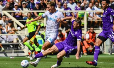Radu Drăgușin, integralist în remiza dintre Fiorentina și Napoli! Ce notă a primit fundașul român