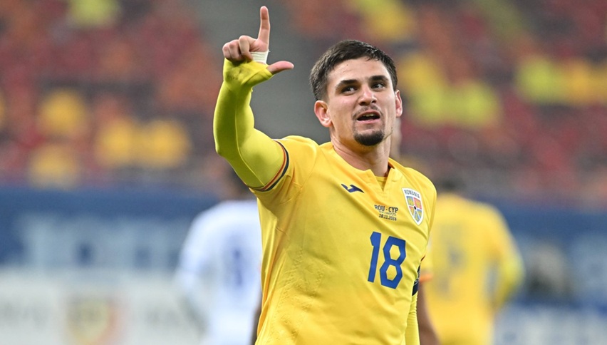 Răzvan Marin a intrat în istoria României la meciul cu Suedia