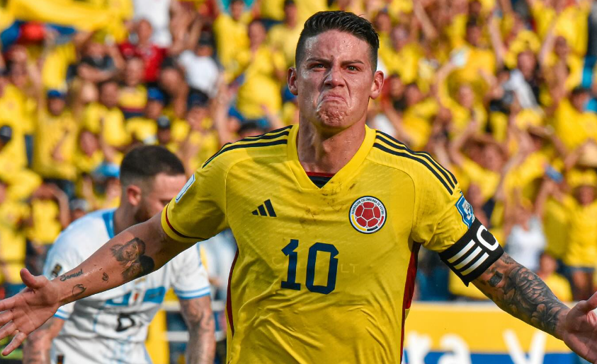Revenire! La 35 de ani, James Rodriguez a semnat