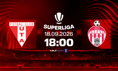 UTA Sepsi, Live Video, 18:00, pe Digi Sport