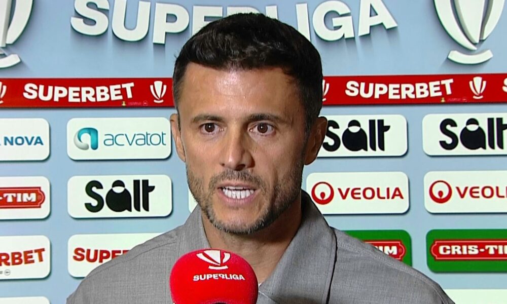 Andrei Nicolescu a apărut în fața microfonului pentru a i certa, după Sepsi Dinamo: ”Mai am un mesaj, pentru domnul Dioszegi”