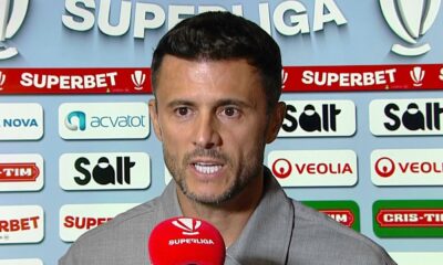 Andrei Nicolescu a apărut în fața microfonului pentru a i certa, după Sepsi Dinamo: ”Mai am un mesaj, pentru domnul Dioszegi”