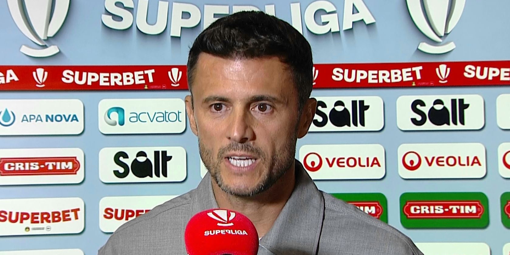 Andrei Nicolescu a apărut în fața microfonului pentru a i certa, după Sepsi Dinamo: ”Mai am un mesaj, pentru domnul Dioszegi”