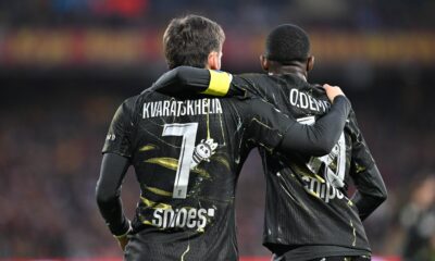 Ce mesaj i a transmis Dembele lui Kvarastkhelia după ce a aflat că va rata restul sezonului