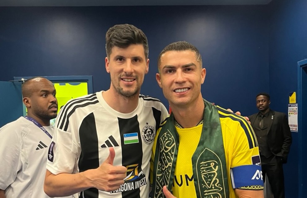 Dat afară din SuperLiga în februarie, acum s a întâlnit cu Cristiano Ronaldo: ”Mai mult de