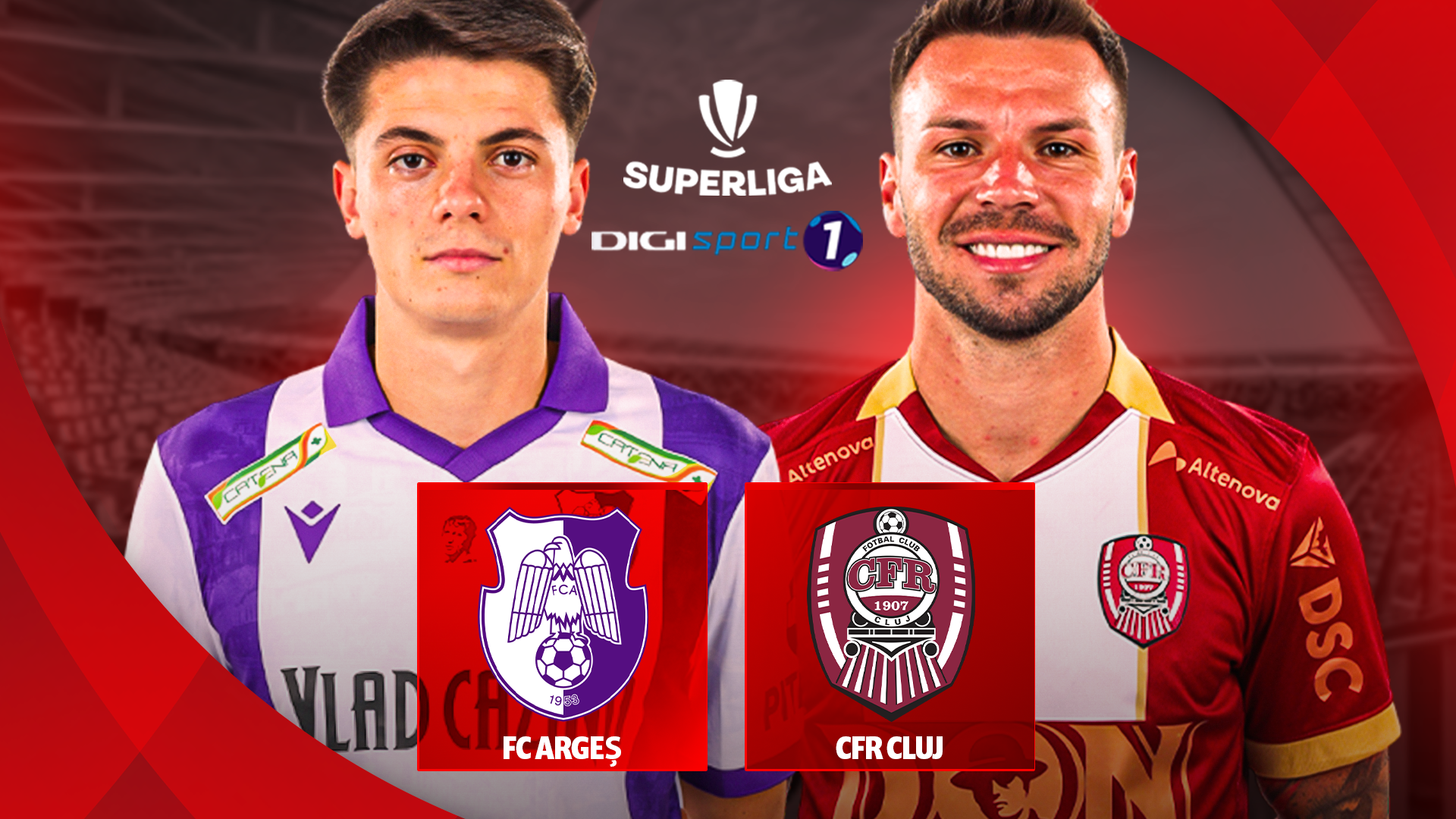 FC Argeș CFR Cluj Live Video 18:00, Digi Sport 1 | Piteștenii, fără victorie de 7 etape