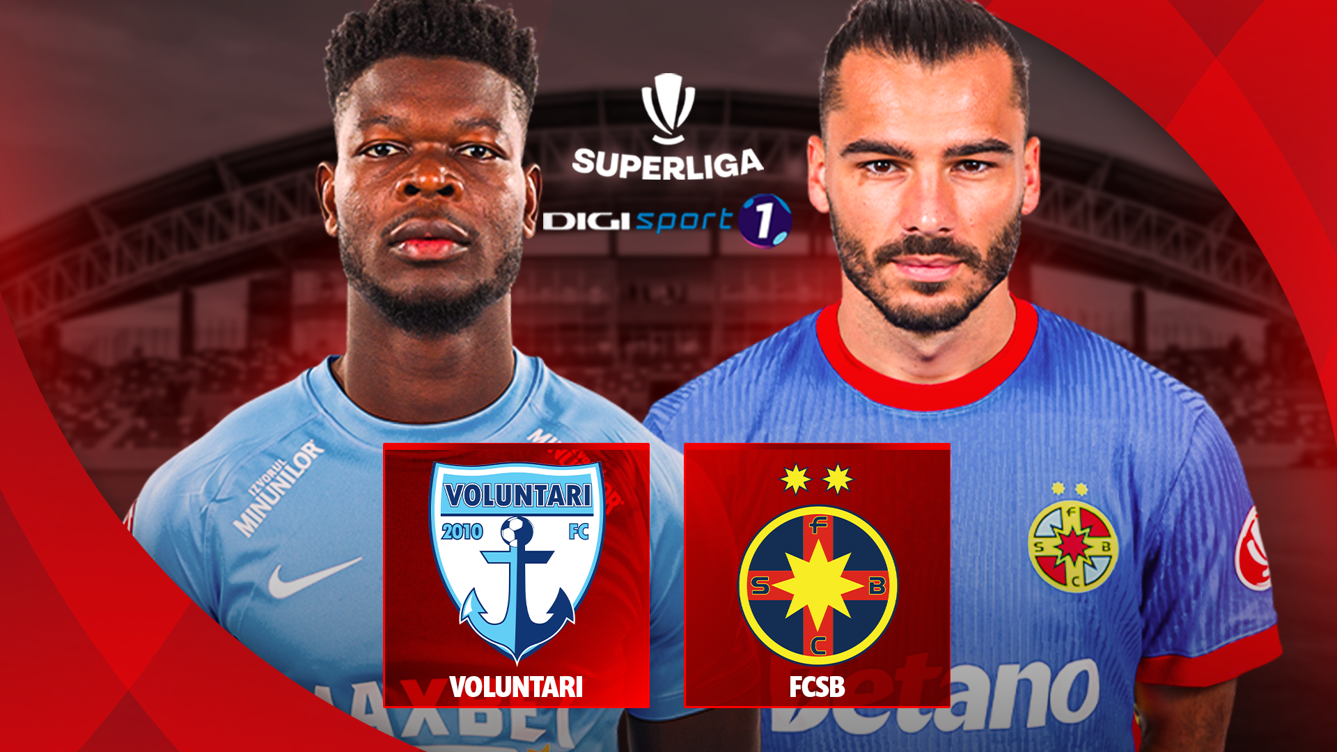 FC Voluntari FCSB LIVE VIDEO, luni, 21:00, DGS