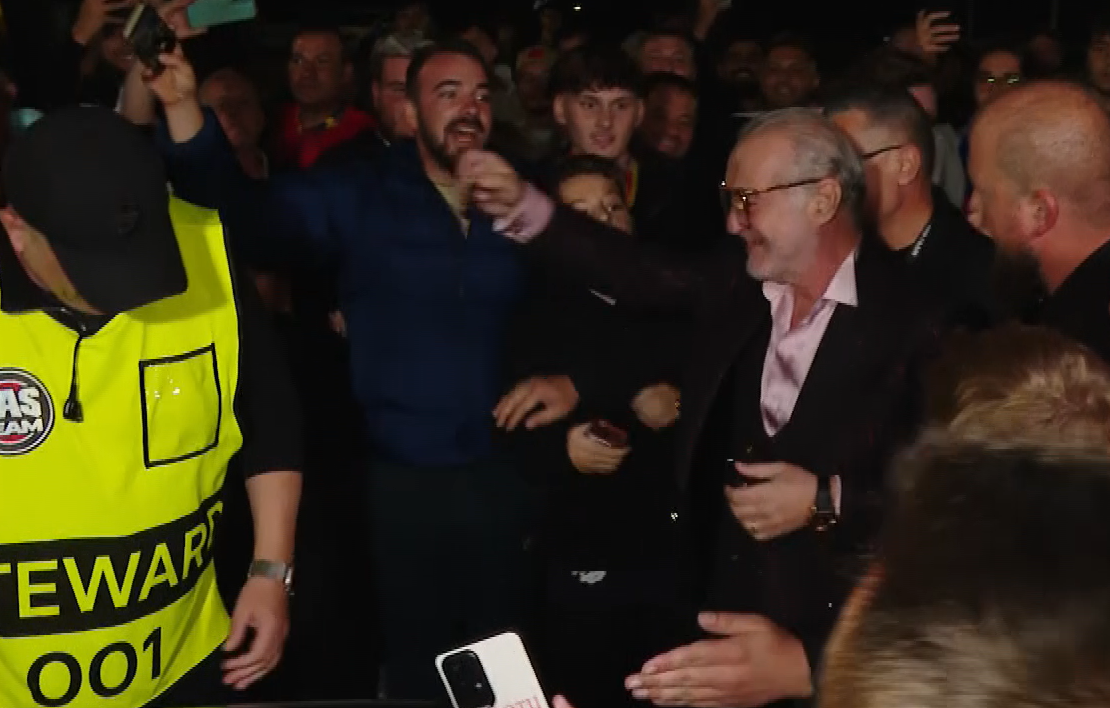 Gigi Becali, imaginile serii la Arena Națională! ”Ca la balamuc”