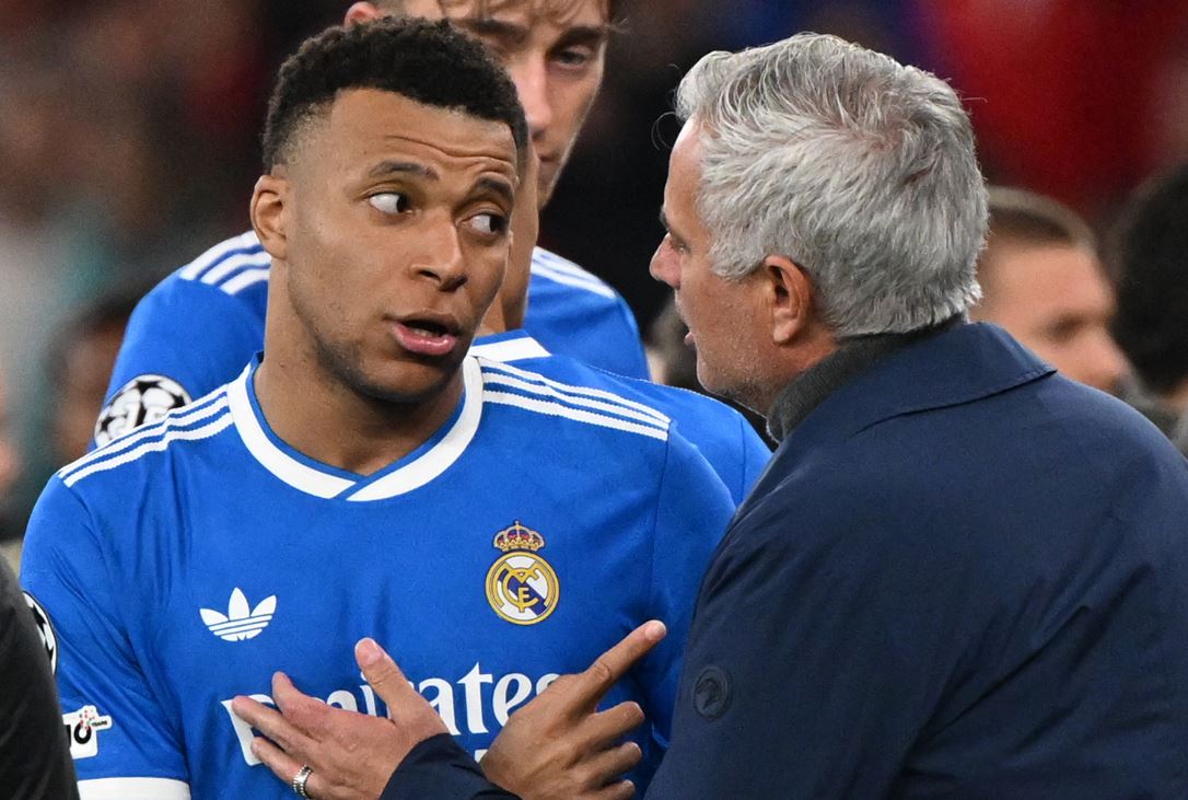 Insulte și reproșuri! Jose Mourinho a ajuns față în față cu Kylian Mbappe și nu s a ferit de cuvinte